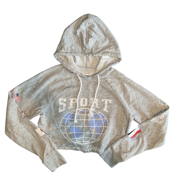 Grayson Threads Tops - Grayson Threads International Performance Sport Cropped Hoodie